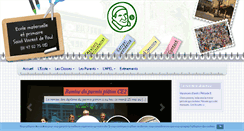 Desktop Screenshot of ecolesaintvincentdepaul.com